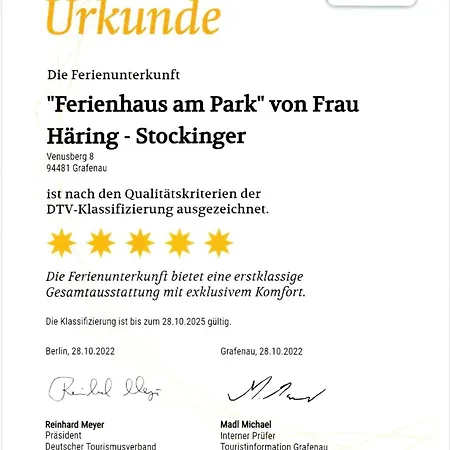 Dom wakacyjny Am Park Grafenau (Bavaria)